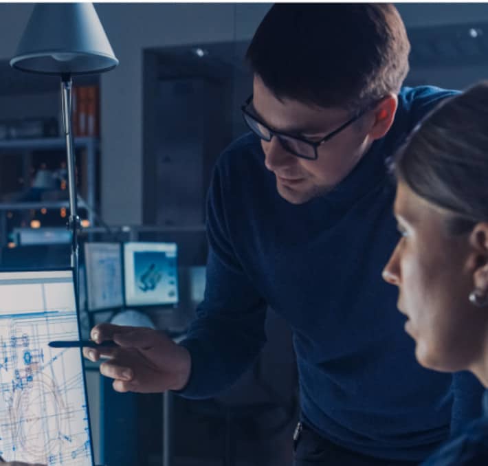 looking at CPQ software on screen