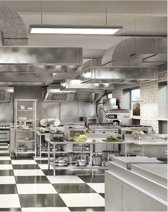 commercial kitchen