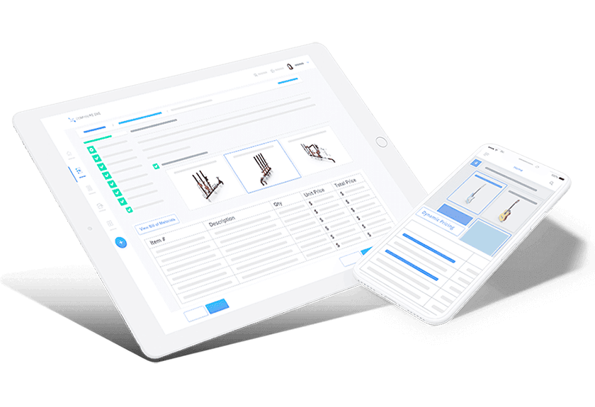 Configure One-Screenshot auf Tablet und Mobilgerät