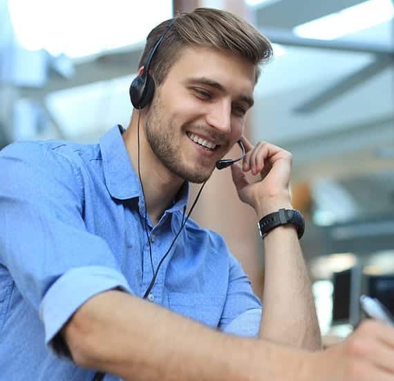 Customer service person