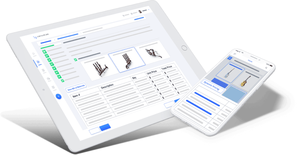 product configurator mobile
