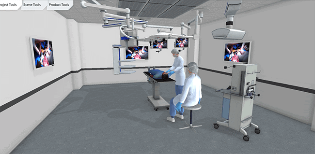 3D room configuration