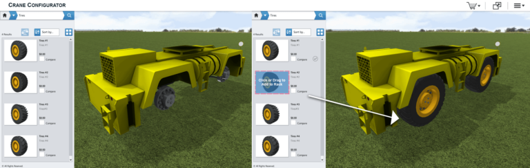 3D building heavy equipment