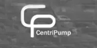 Logo of CentriPump featuring stylized letters C and P in white on a dark background, capturing the essence of their innovative pump selection portal.