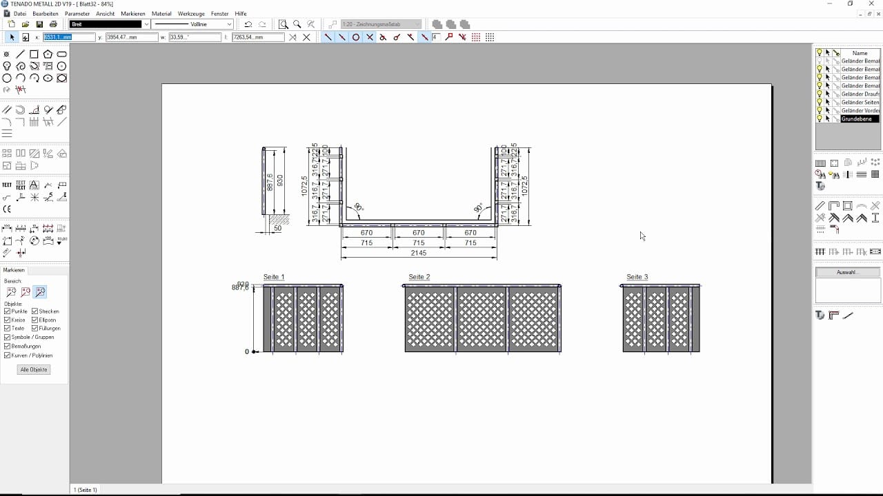 TENADO METALL 2D | MEVACO-Herstellerkatalog